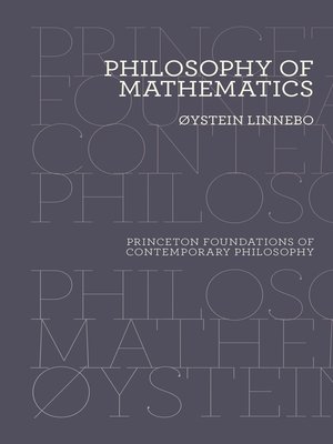 cover image of Philosophy of Mathematics